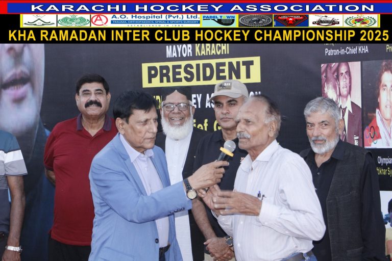 Winner Of KHA Ramadan Inter-Club Hockey Championship 2025.