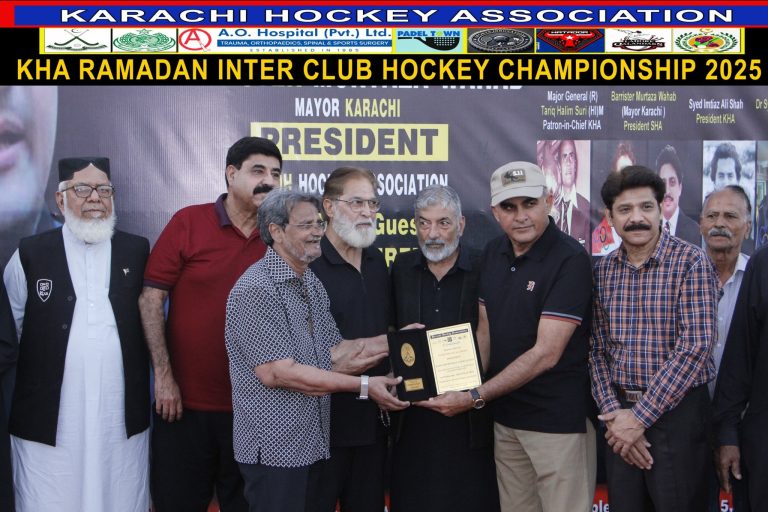 Winner Of KHA Ramadan Inter-Club Hockey Championship 2025.