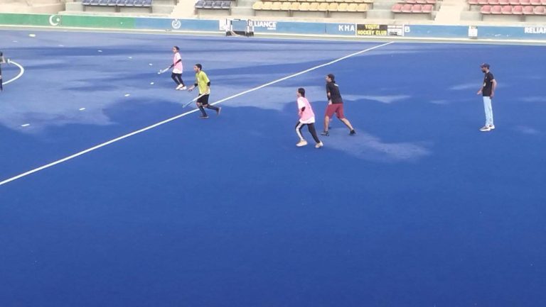 Match Between Ghulaman e Abbas & Karachi Youth Juniors Hockey Teams