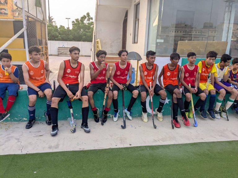 Practice session of Karachi Youth Juniors